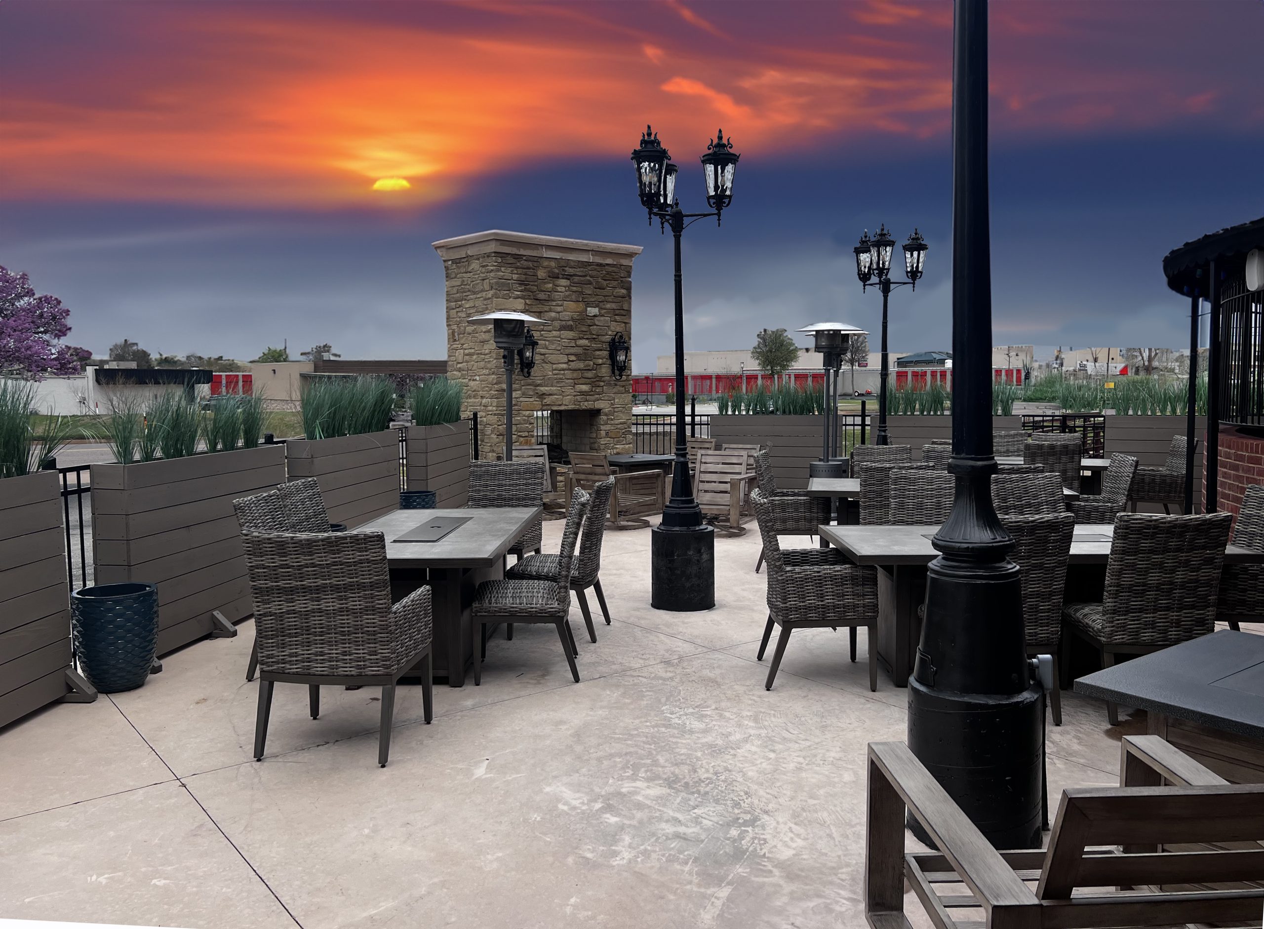 Opus Prime Steakhouse Patio